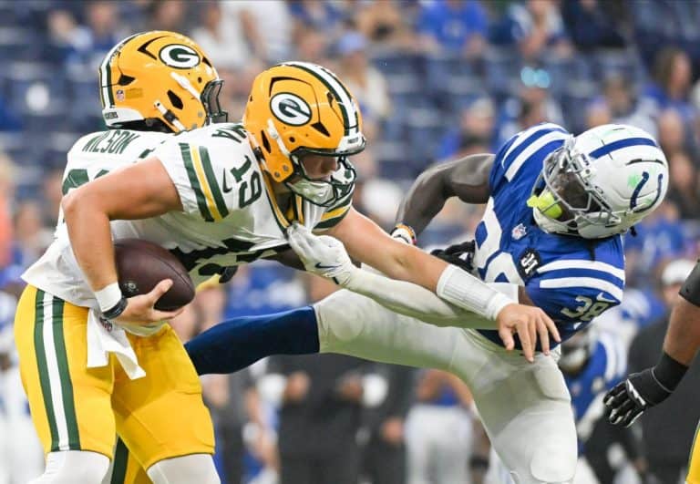 Green Bay Packers HC Matt LaFleur on Taylor Elgersma vs. the Colts
