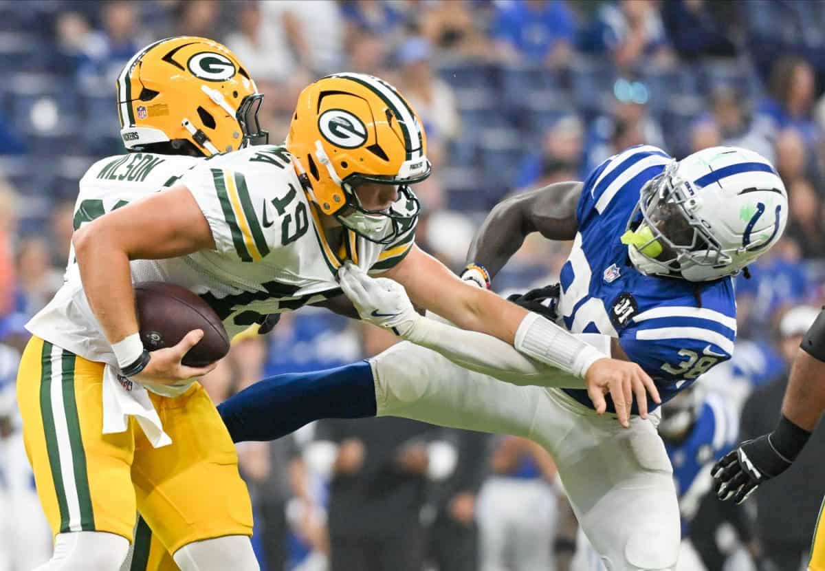 Green Bay Packers HC Matt LaFleur on Taylor Elgersma vs. the Colts