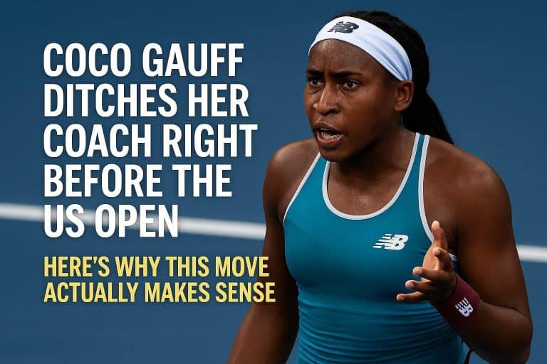 Coco Gauff Ditches Her Coach Right Before the US Open – Here’s Why This Move Actually Makes Sense