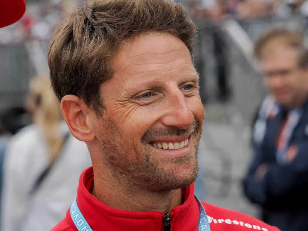 Romain Grosjean walks in pit lane Sunday, May 25, 2025, ahead of the 109th running of the Indianapolis 500 at Indianapolis