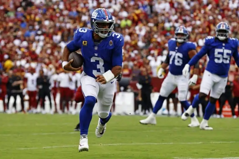 NFL, New York Giants Russell Wilson