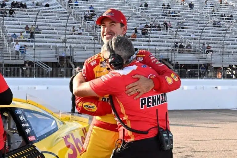 Joey Logano’s Roar: Hometown Hero Pins Heartfelt Message to New England After Team Penske Domination