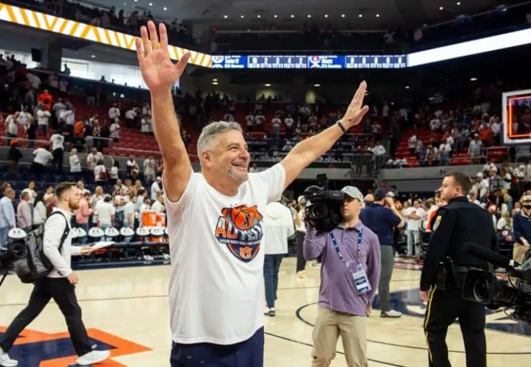 Auburn Basketball Coach Bruce Pearl