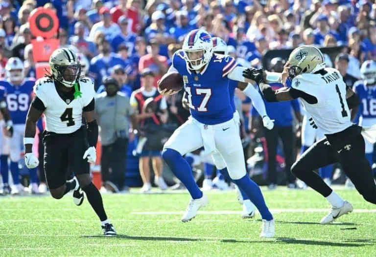 Buffalo Bills Escape Hard-Fought Game Against the New Orleans Saints
