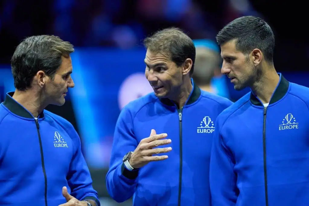 Federer,Nadal,Djokovic