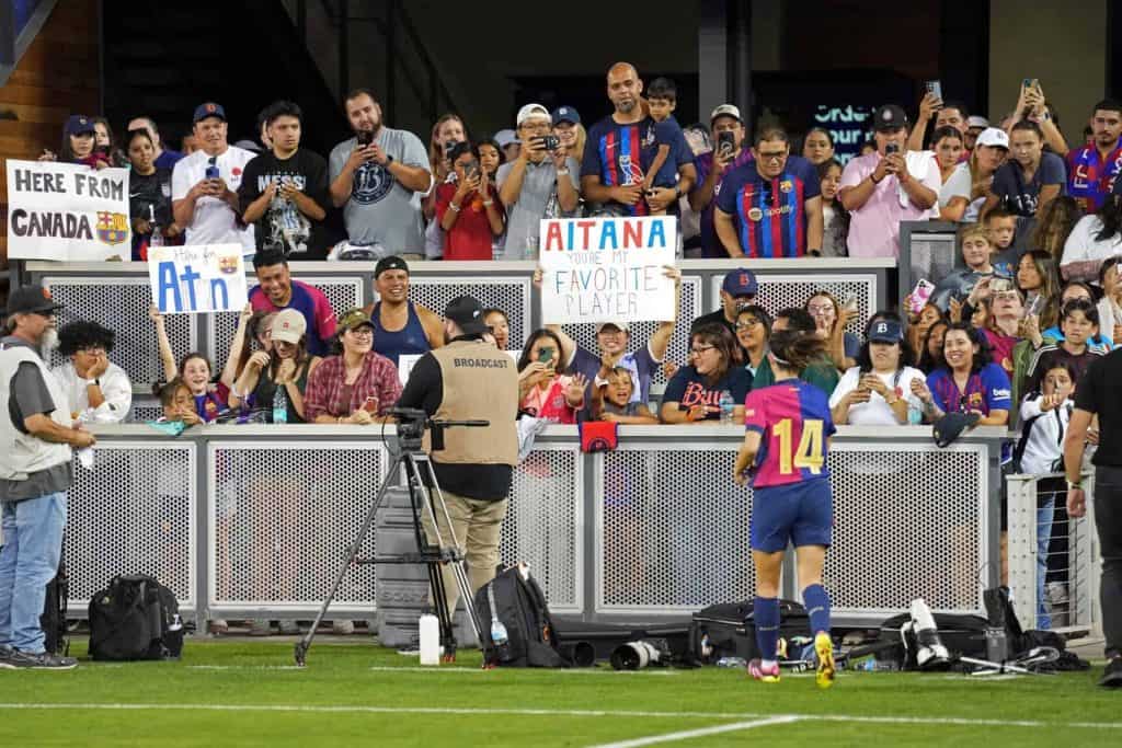 Barcelona fans
