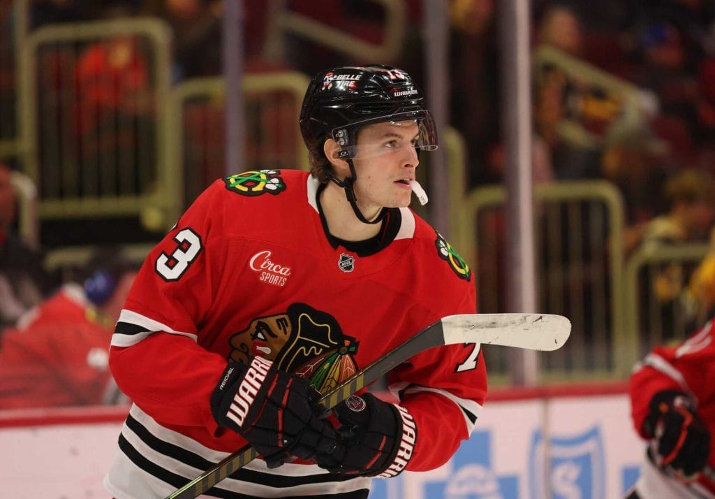 Blackhawks Trade Lukas Reichel to Vancouver For 2027 Mid Round Pick