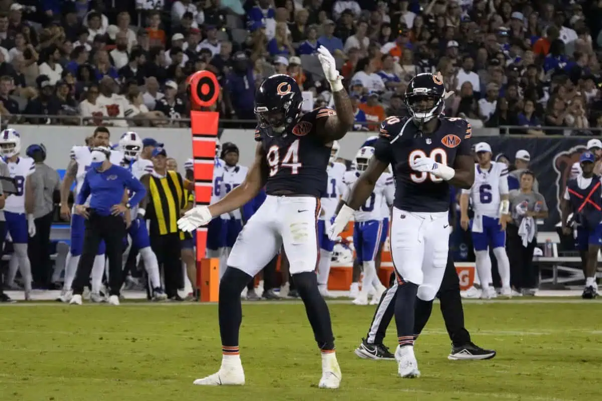 Chicago Bears Austin Booker