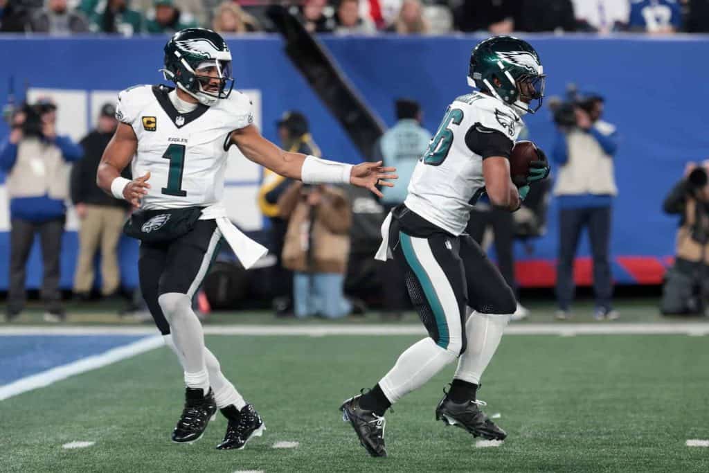 eagles offense, saquon barkley