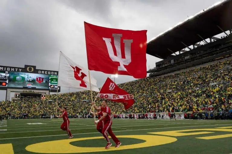 No. 7 Indiana Beats No. 3 Oregon In Eugene