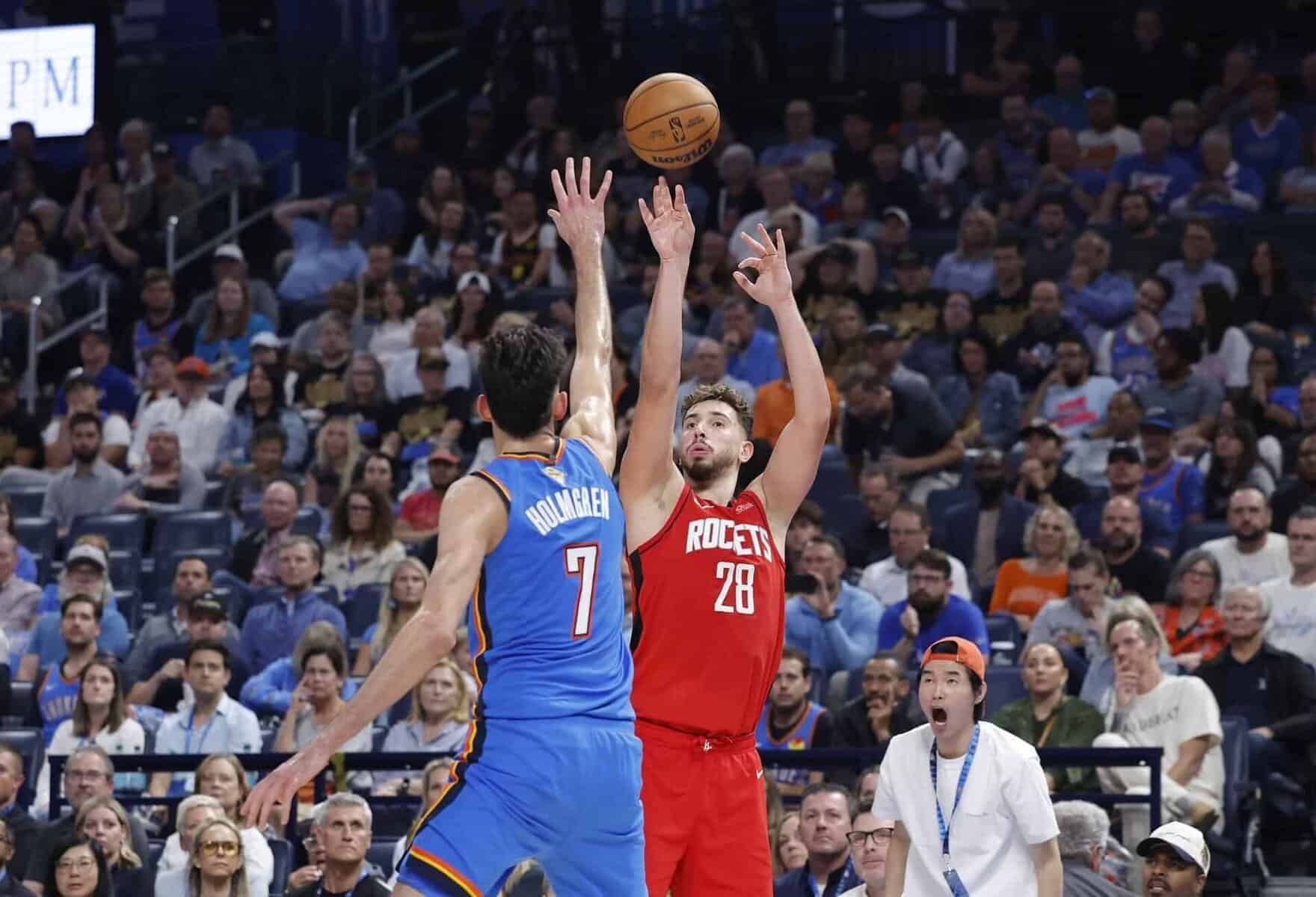 Rockets Alperen Sengun vs Thunder