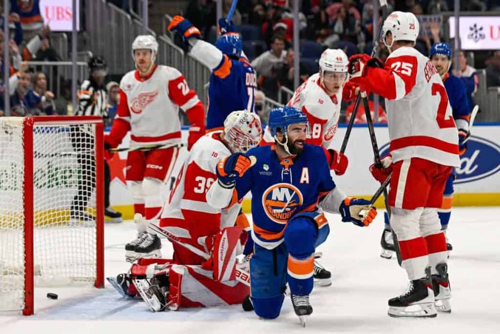 Detroit Red Wings Dominated By New York Islanders In 7-2 Loss