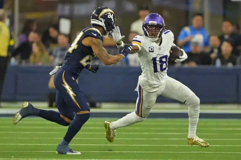 Minnesota Vikings Wide Receiver Justin Jefferson Makes History Against the Los Angeles Chargers