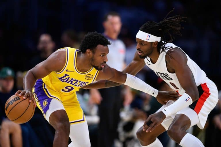 Los Angeles Lakers Bronny James