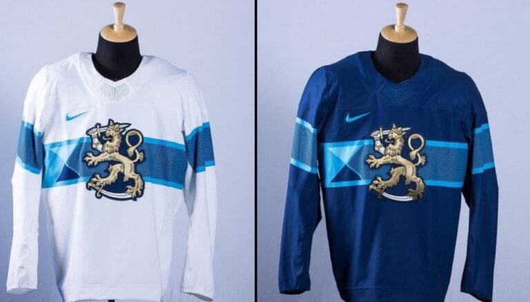 Finland Olympic Hockey Jersey