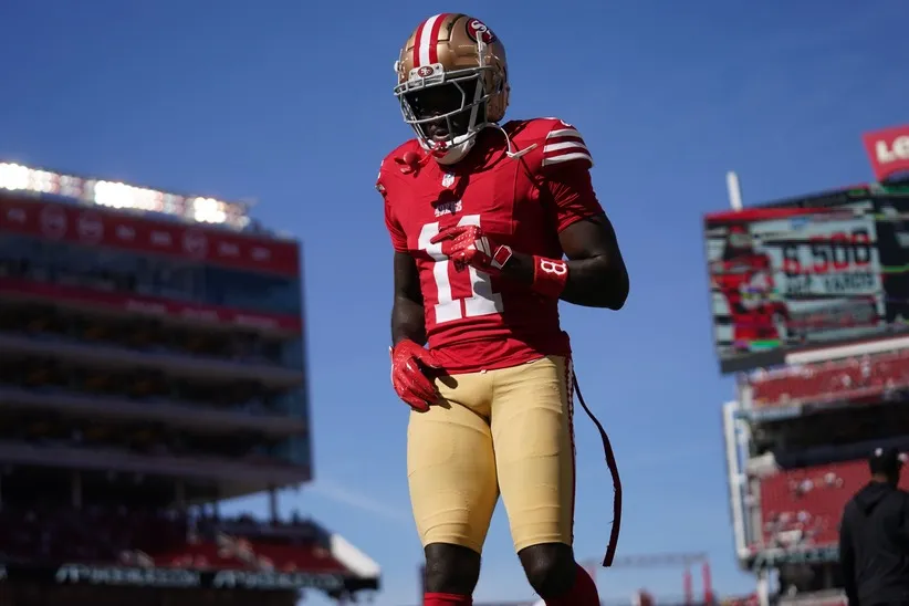 San Francisco 49ers' Brandon Aiyuk may be leaving town.
