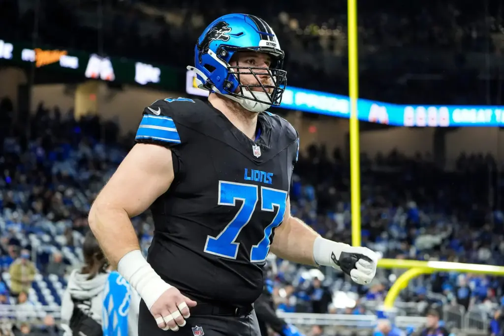 Detroit Lions center Frank Ragnow