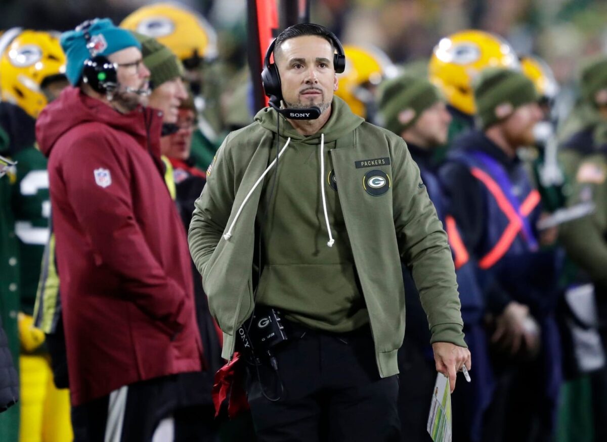 Green Bay Packers Matt LaFleur