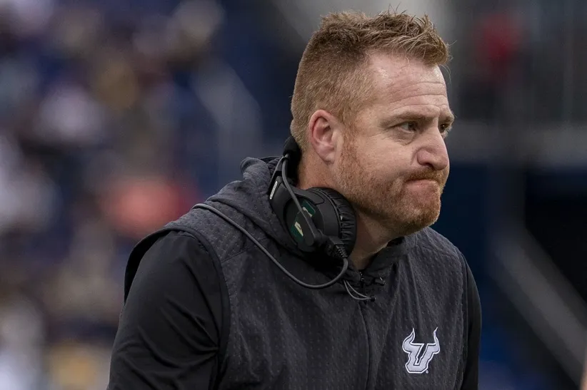 Alex Golesh gets Arkansas job.