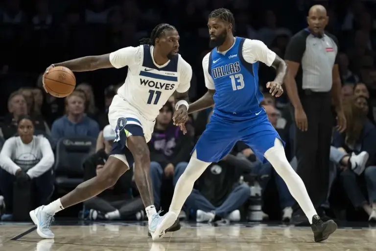 The Minnesota Timberwolves had a dominant performance against the Mavericks.