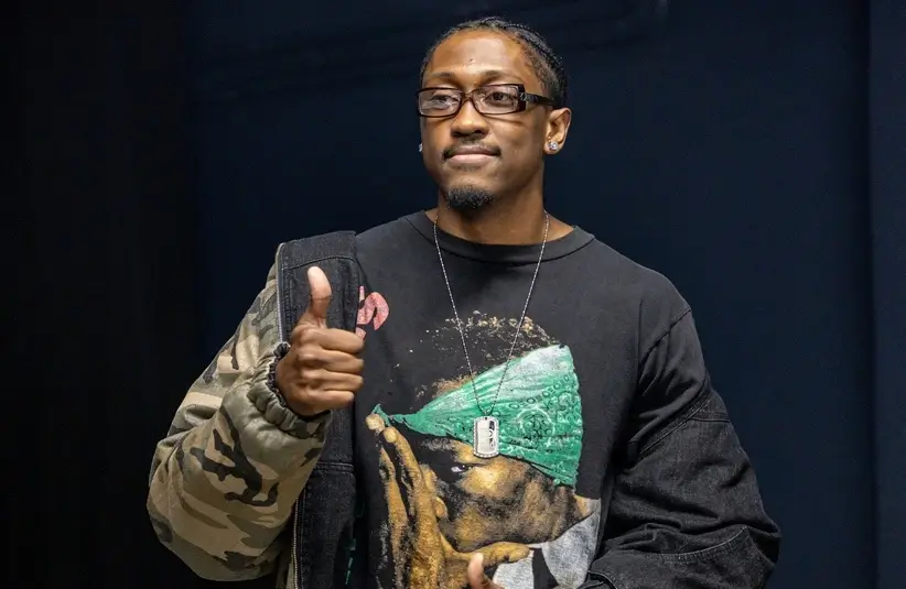 Jalen Williams poses for picture in New Orleans