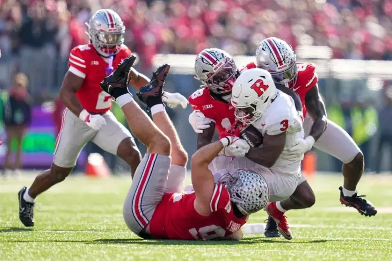 Rutgers was dominated by Ohio State.