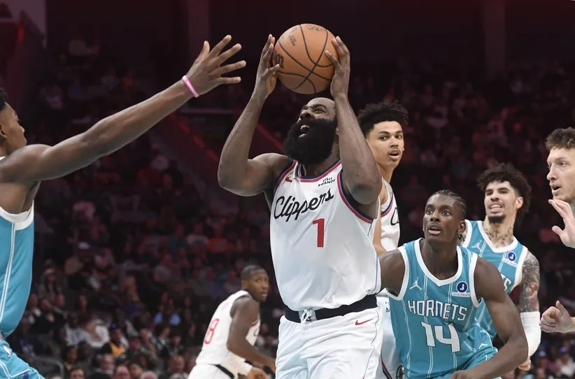 James Harden made Clippers franchise history against the Hornets.