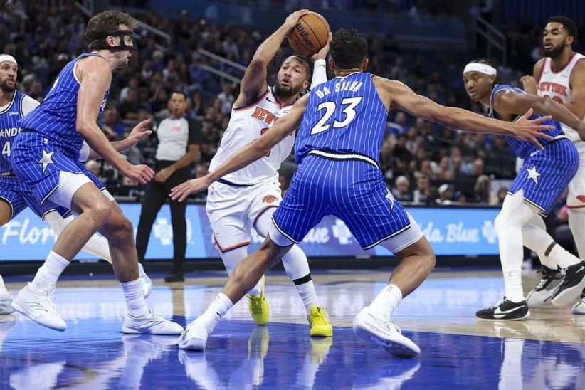 The Orlando Magic knocked off the New York Knicks on Saturday night.
