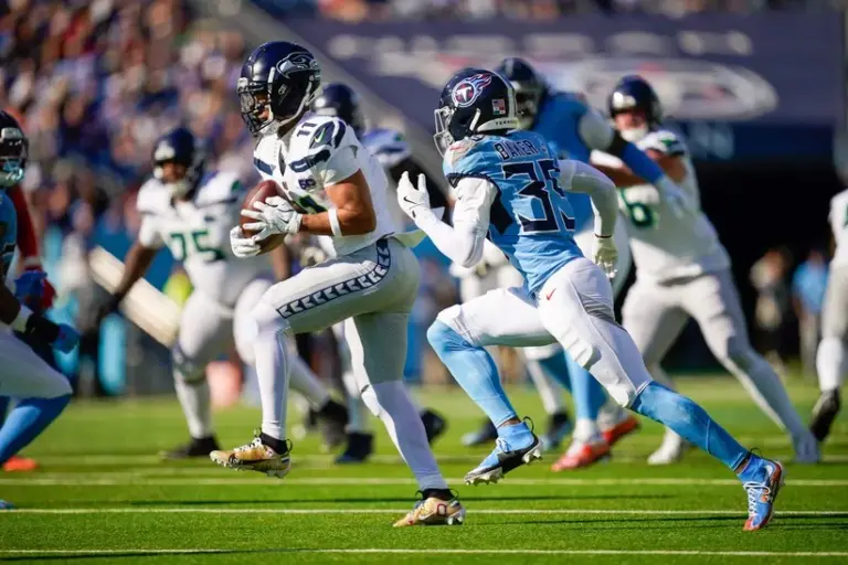 Jaxon Smith-Njigba is on a great pace.