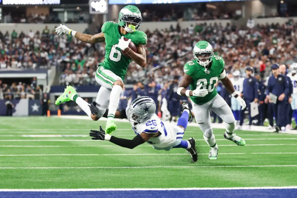 Devonta Smith vs Cowboys