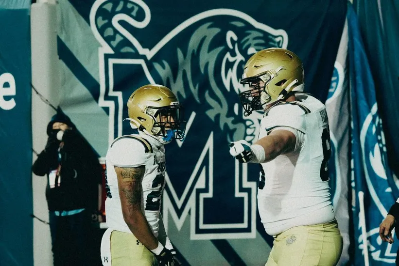 Navy knocked off Memphis