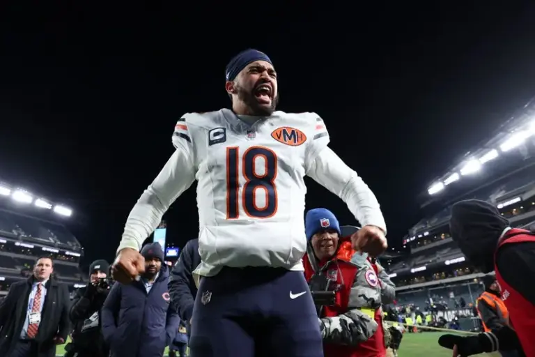 Chicago Bears are the NFC's top seed.