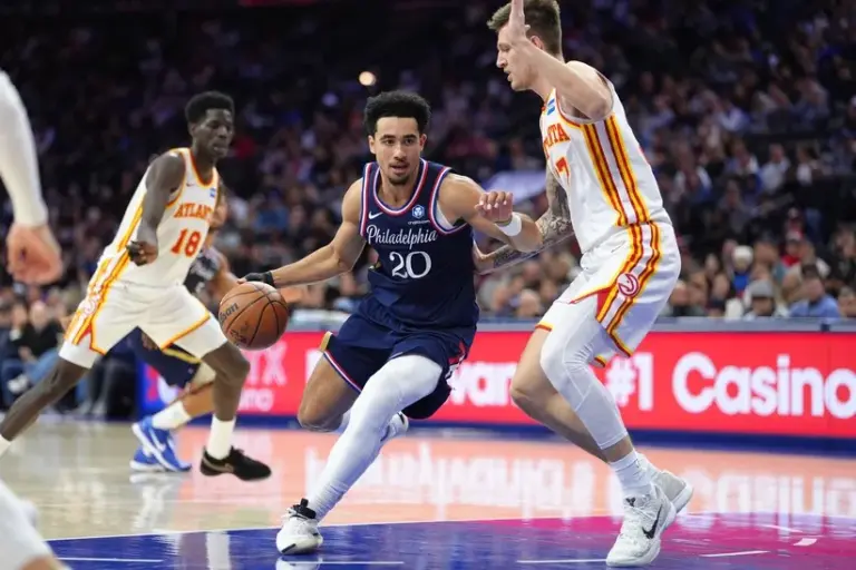 The Philadelphia 76ers lost to the Atlanta Hawks.