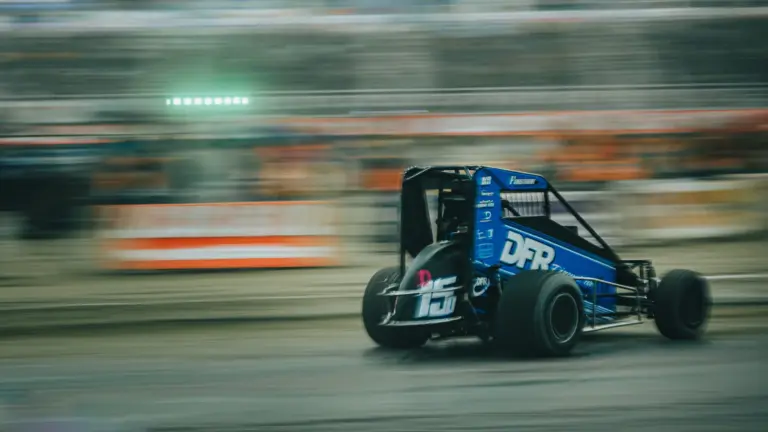 Andrew Deal races around the Chili Bowl track on Saturday the 15th, where speeds can reach over 80 mph. Chili Bowl 2 Of 2