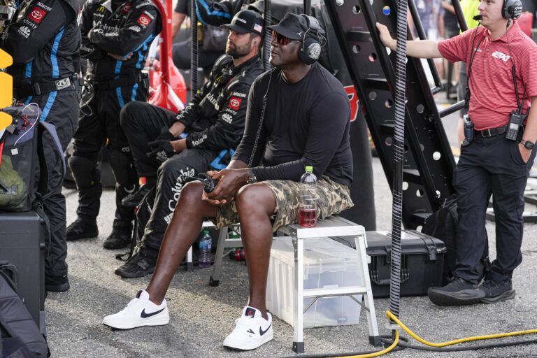 Michael Jordan AT NASCAR