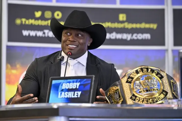 Bobby Lashley injury.