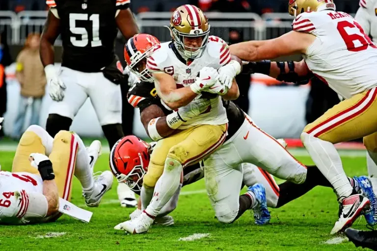 Christian McCaffrey may not play on Sunday.