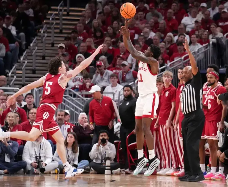 Louisville knocks off Indiana.