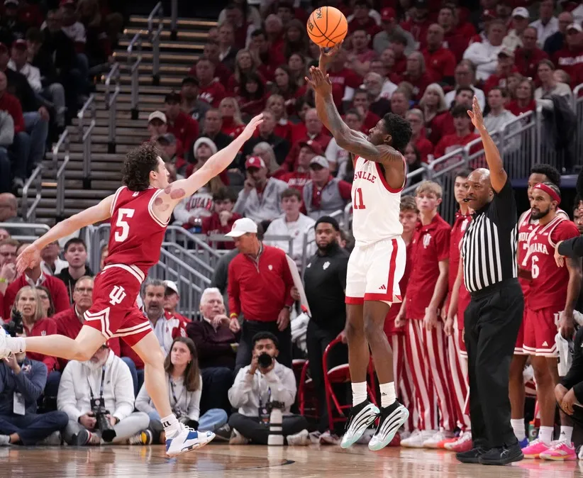 Louisville knocks off Indiana.