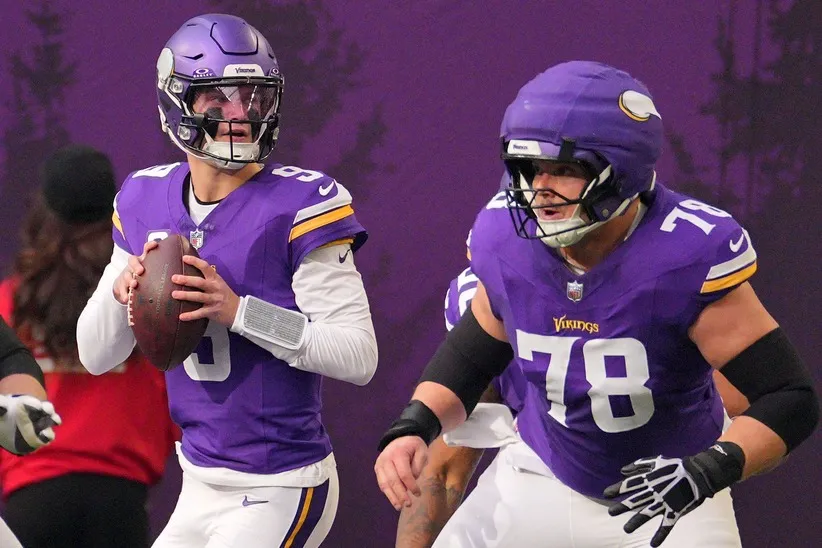 J.J. McCarthy was dominant on Sunday.