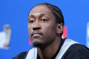 Thunder Forward Jalen Williams Press Conference in Vegas for NBA Cup
