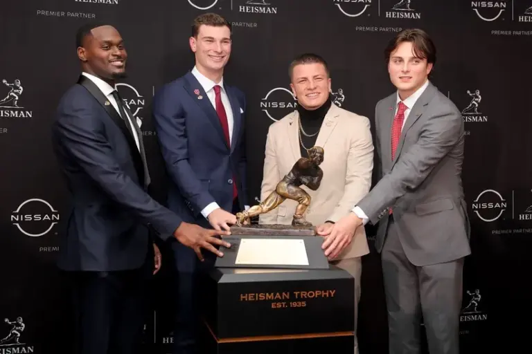 Fernando Mendoza wins Heisman Trophy. Diego Pavia, NFL Draft
