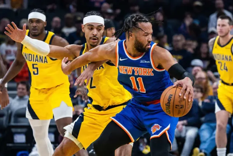 The Knicks faced the Indiana Pacers on Thursday night.