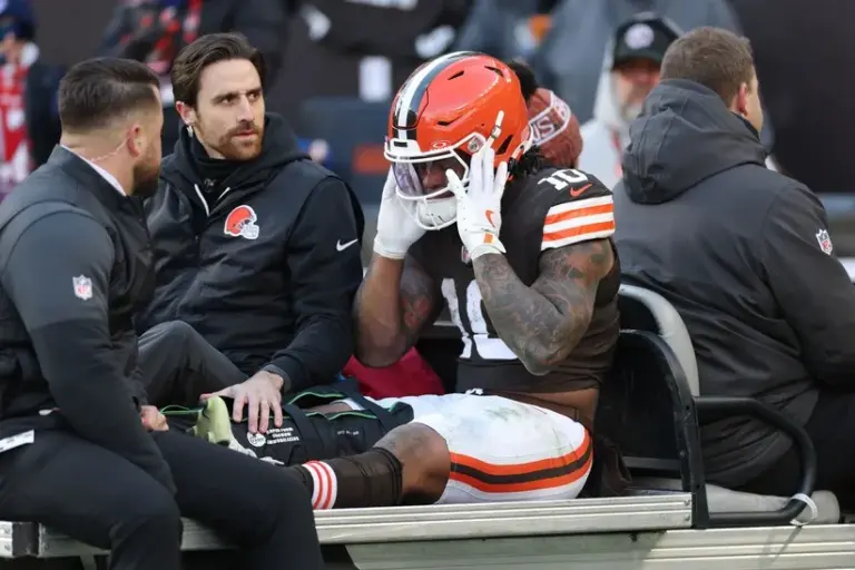 Quinshon Judkins injury.