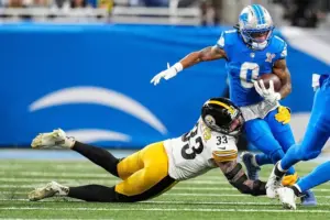 Jahmyr Gibbs makes NFL history. Detroit Lions