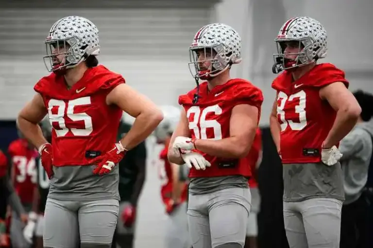 Ohio State at Dallas practice