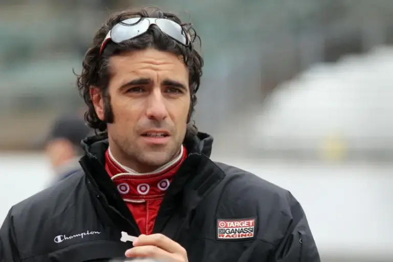 May 27, 2011; Indianapolis, IN, USA; IndyCar Series driver Dario Franchitti during Carb Day for the Indianapolis 500 at the Indianapolis Motor Speedway. Mandatory Credit: Guy Rhodes-Imagn Images