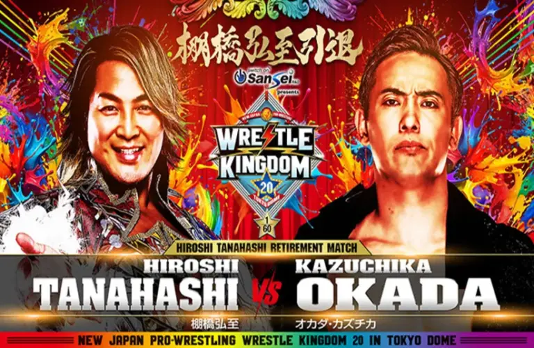 Tanahashi vs Okada Wrestle Kingdom 20