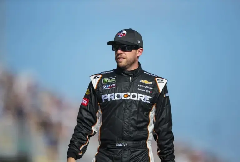 NASCAR Cup Series driver Regan Smith during the Ford EcoBoost 400 at Homestead-Miami Speedway.