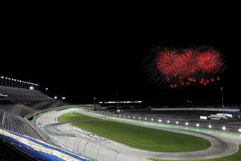 The Western & Southern/WEBN Fireworks are shot off at the Kentucky Speedway, Sunday, Sept. 6, 2020, in Sparta, Ky. The annual Labor Day weekend fireworks tradition did not take place as they normally do along the Ohio River.